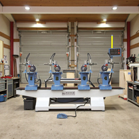 Perceuse latérale à 4 têtes pour le travail du bois Composant moteur inclus