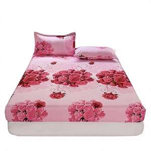 Vente Flash Drap Plat Moderne 100% Polyester à Motif Feuilles Florales 200TC Thérapeutique Antistatique Personnalisable Lavable en Machine Pour la Maison - Product Image 3