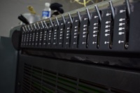 Machine d'impression offset à plat Mitsubishi pour magazines factures papiers étiquettes et cartes état utilisé