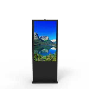 Vloer Staande Digitale Bewegwijzering Kiosk Ramen Android Lcd Reclame Display Lcd Elektrische Reclame Scherm