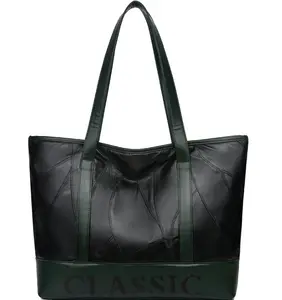 2020 Vintage soft sheepskin leather handbag large capacity women genuine leather handbag