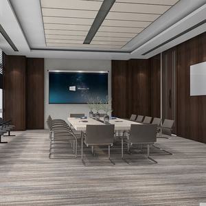 Business meeting room carpet - Akmin technology anti-slip, wear-resistant, environmentally friendly, high-end customization - Product Image 5
