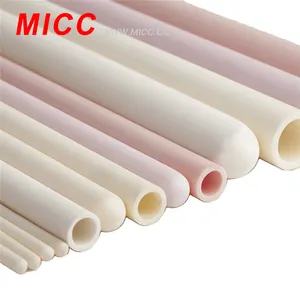 MICC 고순도 95% 알루미나 산화물 세라믹 열전대 보호 튜브 고품질 낮은 가격