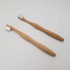 BT04-10K soins dentaires brosse à dents Super doux 10000 poils manche en bambou naturel usage domestique pour adultes femmes enceintes sans danger gomme - Product Image 1