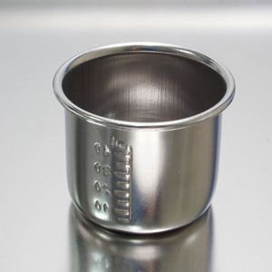 Taza para medicamentos de acero inoxidable Guanlan 304, taza oral engrosada de 40 ml, fácil de usar - Product Image 3