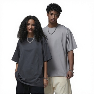Camiseta Oversize Personalizada de Algodón 100% Tejido, Estilo Urbano, Hombro Caído, Unisex, Lavado Vintage, Corte Holgado - Product Image 4