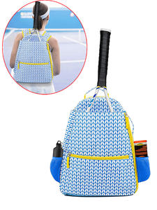 Mochila de Raqueta Personalizada, Portátil y Ligera de Poliéster para Deportes al Aire Libre, para Mujeres, Bádminton, Pickleball, Tenis y Pádel - Product Image 3