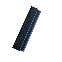 Boîtes noires minimalistes avec doublure en mousse souple, contenants en carton mat pour petits articles, boîte d'emballage