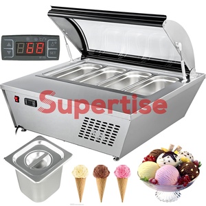 Nevera <span class=keywords><strong>para</strong></span> exhibición de ensaladas, minicongelador de sobremesa, expositor de <span class=keywords><strong>helados</strong></span> - Product Image 6