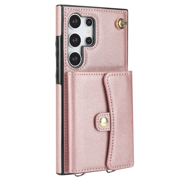 Mobile Phone Case for Samsung Galaxy S10 Flip Leather Wallet Purse with Card Holder Magnetic Clasp Durable Shockproof Cover