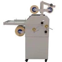 SMFM390A Feuille au meilleur prix pour rouler la machine à plastifier manuelle à chauffage d'huile numérique à double face
