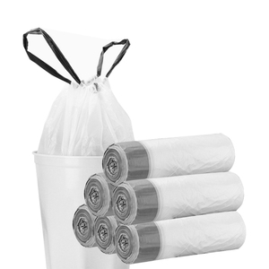 biodegradable bolsa compostable bin liners handles kitchen trash bags
