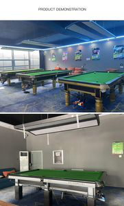 Luxury Customized Eco-friendly Billiard <b>Table</b> With Leather Pockets Modern <b>7ft</b> 8ft 9ft <b>Pool</b> Snooker Sport for Sale and Exclusive - Product Image 4