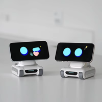 Robot de Metal con IA para Mascotas, Juguete de Interacción Emocional, Compañero de Escritorio, Interacción por Voz, Gestos, Reconocimiento Facial, Pantalla Táctil