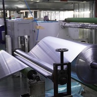 Ruban adhésif en aluminium avec film de protection pour l'étanchéité des conduits HVAC, résistant à l'eau et à la chaleur, adhésif acrylique