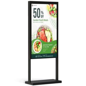 Affichage à double écran haute luminosité 2500 nits 55 65 pouces, signalisation numérique double face, lisible en plein soleil, lecteur publicitaire - Product Image 4