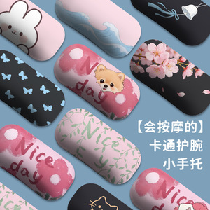 G-17 ที่วางข้อมือซิลิโคนลายการ์ตูนน่ารัก รองรับการใช้งานแบบนุ่มกันลื่นสำหรับแผ่นรองเมาส์คอมพิวเตอร์ ใช้ได้ทั่วไป - Product Image 1
