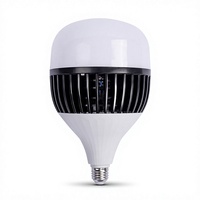 Ampoule LED Industrielle Haute Puissance Type Ailette 200W Culot E27 Aluminium 8000 Lumens Éclairage Minier et Industriel Modèle Haute Luminosité