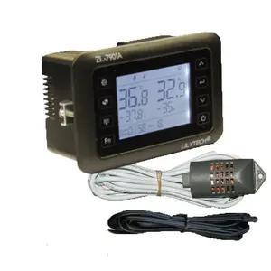 Inkubator Digital 100-240VAC, pengendali temperatur dan kelembapan, inkubator telur pengendali temperatur ZL-7901A