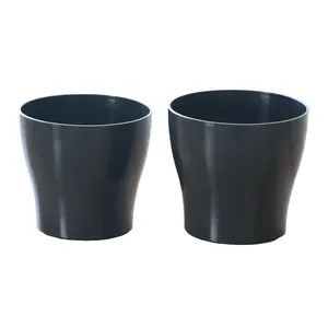 Potes de plantas para decoração, mini potes de plantas suculentas de plástico modernos baratos para decoração de jardim doméstico