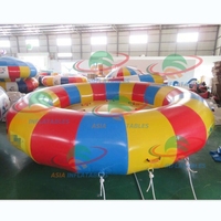 Vente en gros d'usine : Équipement de jeu aquatique flottant, Bateau gonflable UFO Towbales Disco pour sports nautiques
