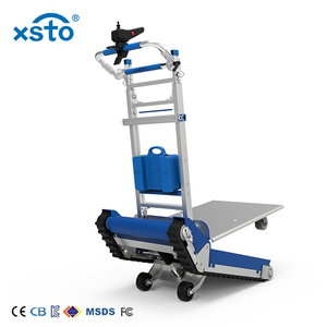 Carrito eléctrico de transporte sobre orugas, máquina escaladora de escalones, 400kg - Product Image 3