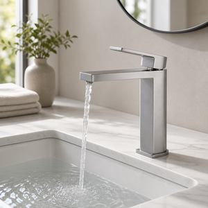 Robinet de lavabo KEMEN en acier inoxydable 304 sans plomb pour salle de bain, idéal pour la maison, l'hôtel, les projets de toilettes, vente directe usine - Product Image 2