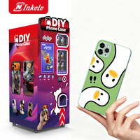 Nouvelle machine de vente automatique de coques de téléphone personnalisées avec imprimante photo intégrée