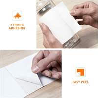 Étiquettes d'expédition autocollantes en papier blanc recyclable 4x6 pouces, 2000 pièces, étiquettes de transport thermiques directes pliables