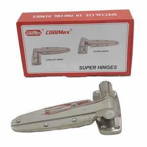 บานพับสแตนเลสไต้หวันโกเมะ รุ่น CM-1238-HS-1 บานพับประตูตู้เฟอร์นิเจอร์ ชุบโลหะผสมสังกะสี - Product Image 1