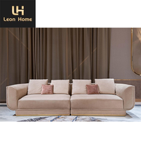 Ensemble de canapés modulaires personnalisés pour salon d'hôtel, meubles de salon, canapé en tissu, meubles de salon modernes, canapé sectionnel