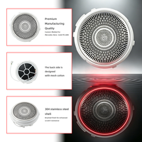 64 Warna Lampu Ambient Cover Speaker Midrange untuk Dekorasi Interior Mercedes Benz E-Class W213 E-coupe C238