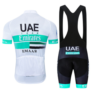 Ensemble maillot et cuissard de cyclisme sur <span class=keywords><strong>route</strong></span> à séchage rapide pour <span class=keywords><strong>homme</strong></span> - Vêtements de vélo haute performance - Product Image 5