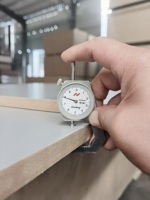 Panneau MDF/HDF mélaminé 18 mm, plusieurs couleurs, blanc, panneau MDF mélaminé laminé pour meubles