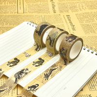 Günstige OEM-Logo Benutzer definierte Cartoon Anime gedruckt Washi Tape Japanische Maskierung Kawaii Liebe Washi Tape Papier als Geschenk