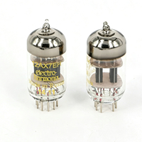 Tube à vide 12AX7EH ECC83 6N4 Noval 9 broches, tube de préampli, paire assortie de précision pour amplificateur de guitare, réparation audio vintage
