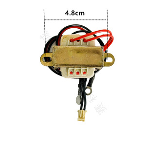 หม้อแปลงควบคุมแรงดันไฟฟ้า 220V เป็น 12V แบบเฟสเดียว ขดลวดทองแดงรูปวงแหวน แบบพันสองชั้น สำหรับอุปกรณ์อิเล็กทรอนิกส์ - Product Image 1