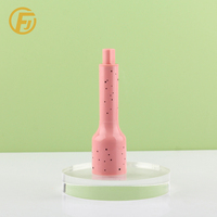 Stylo de maquillage rose synthétique à pression pour estomper les imperfections, compatible avec les poignées de pinceaux en plastique personnalisables et la personnalisation