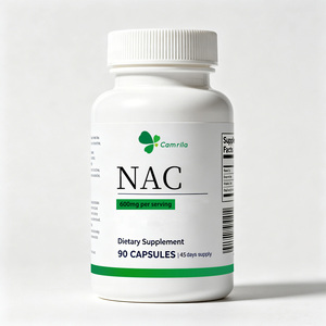 Cápsulas Veganas de N-Acetil L-Cisteína (NAC) de Marca Privada OEM, Suplemento Herbal para Apoyar la Salud Respiratoria y Mejorar la Inmunidad - Product Image 1