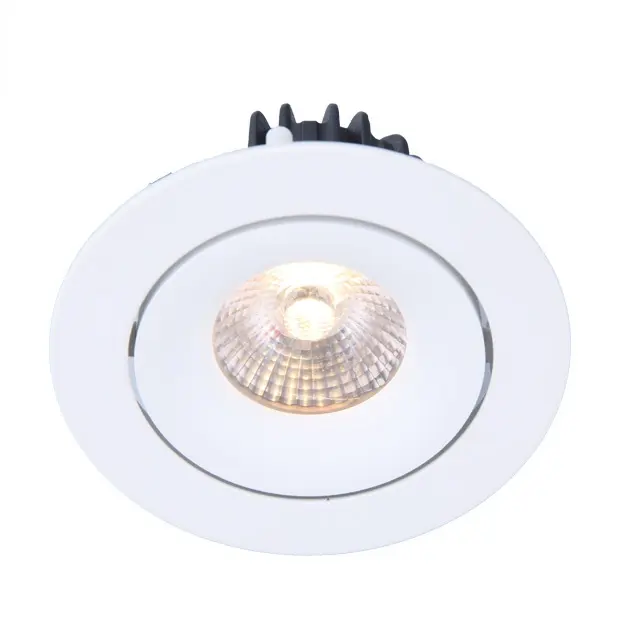 2023 Commercial Indoor Deep Tube Anti-glare Round Spot Down Light Surface Mounted 2W COB Led Down Light