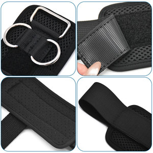 Weight Lifting Wrist Strap Elastic Cotton Customized Color Certified Private Label Fitness Gym Wrist Straps - Product Image 5