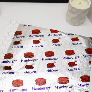Factory Wholesale High Quality Aluminum Foil Chocolate <b>Wrapping</b> <b>Paper</b> CMYK Color Free Sample Custom Logo Printing OEM Customized - Product Image 2