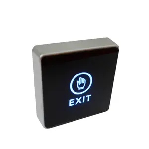 OEM écran tactile bouton de sortie systèmes de contrôle d'accès de porte bouton poussoir en acier inoxydable interrupteur de sortie tactile