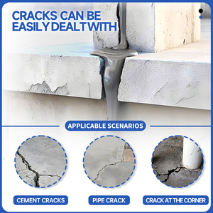 مبيع بالجملة مانع تسرب سريع الجفاف ، مانع تسرب تسرب مياه الكراك الخرساني ، ملء الكراك الأرضية - Product Image 4