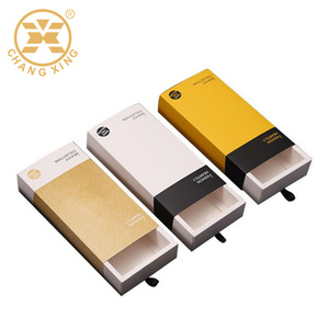 Custom Eco Storage Socks Box Packaging Towel Paper Sliding Drawer Packaging Box