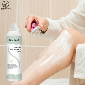 Aerosol de depilación indolora pequeña etiqueta privada orgánica natural espray de depilación de axila para piernas púbicas para <span class=keywords><strong>hombre</strong></span> y mujer - Product Image 4