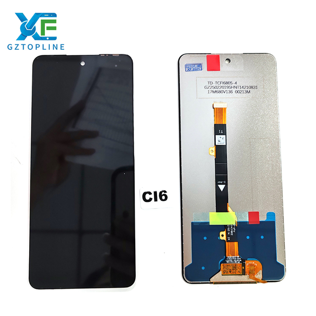 Wholesale Mobile Phone Accessories Lcd Screen Lcd Touch Screen for Tecno Itel Infinix C16 C18 CL7 X6853 CK9 KL5 CG7 KJ7 CH6 CLA6