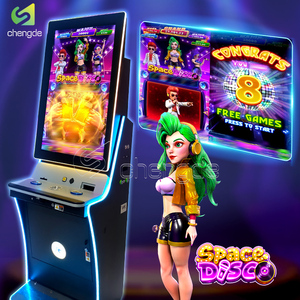 Dukungan Teknis Seumur Hidup Mesin Koin Game <span class=keywords><strong>Vegas</strong></span> Skillful Autoplay Highend Party Link 6 in 1 CD-JX01 Mesin Skill Lengkap - Product Image 3