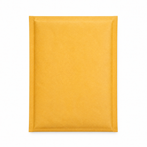 Sobres acolchados autoadhesivos amarillos de papel kraft con burbujas, impermeables, resistentes a los golpes, para envíos de documentos, con certificación SGS ISO - Product Image 2