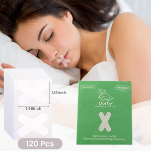Most Selling Product in alibaba Customized logo Mouth Tape Sleep Better Sleep Aids Mouth Sleep <b>Strips</b> for Snoring Reduction - Product Image 1